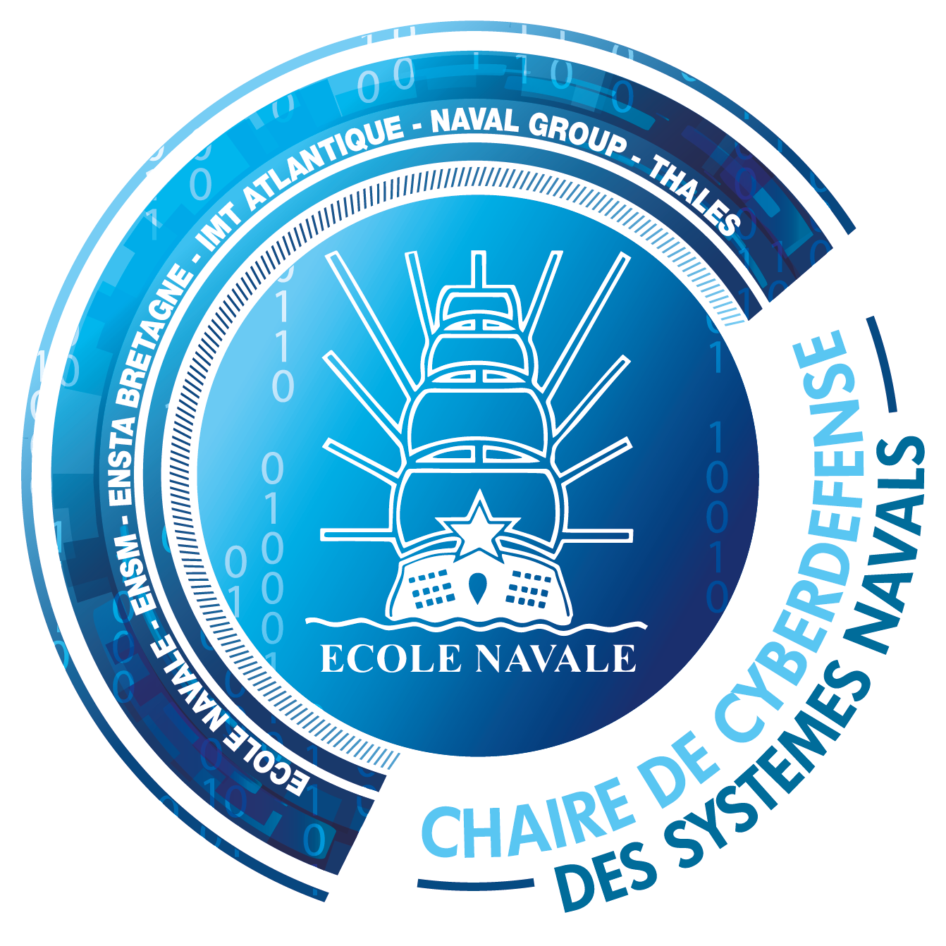 Logo Chaire de cyberdéfense des systèmes navals